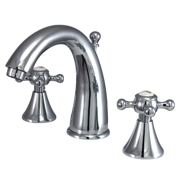 8" Widespread Bathroom Faucet, Chrome